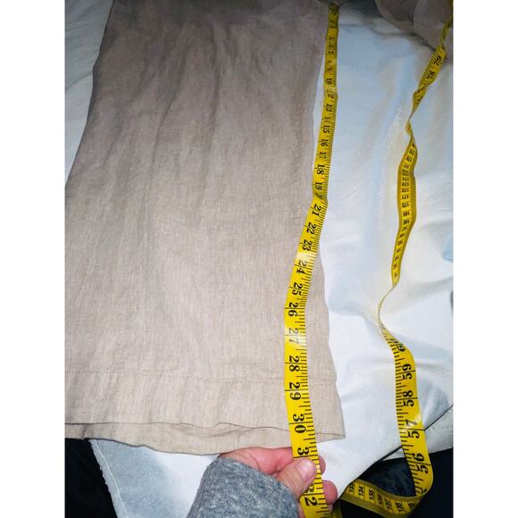 Joe Fresh Linen Blend Drawstring Pant - Women's Size 3X - 55% Linen / 45% Cotton - Picture 6 of 8